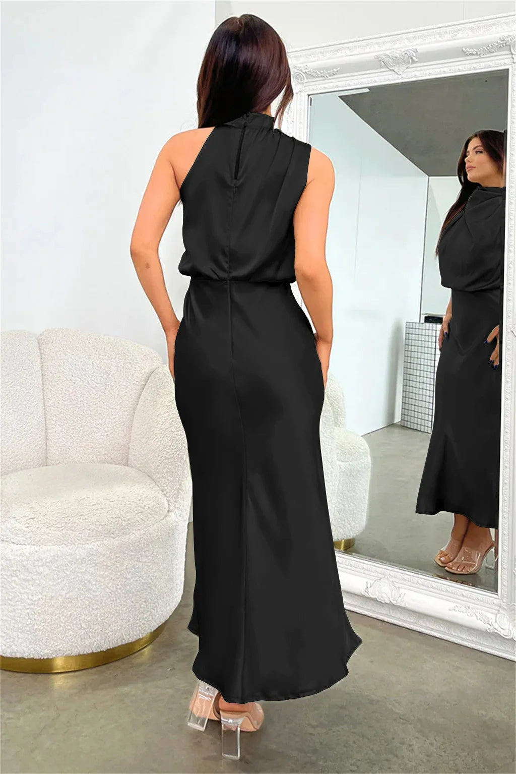 Elegancka sukienka maxi Allure