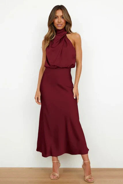 Elegancka sukienka maxi Allure