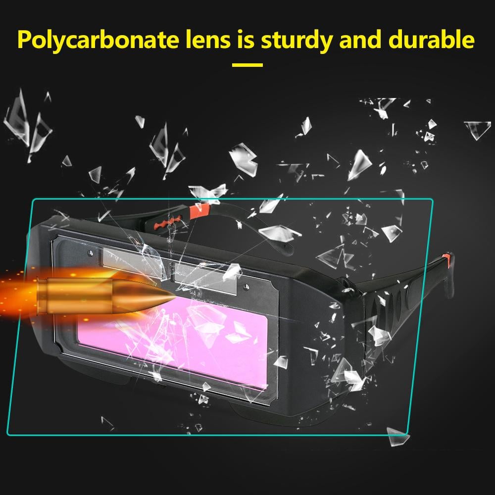 (🔥FACTORY OUTLET -49% ZNIŻKI) Automatyczne przyciemniające się okulary spawalnicze i KUP 2, OTRZYMASZ DODATKOWE 10% ZNIŻKI