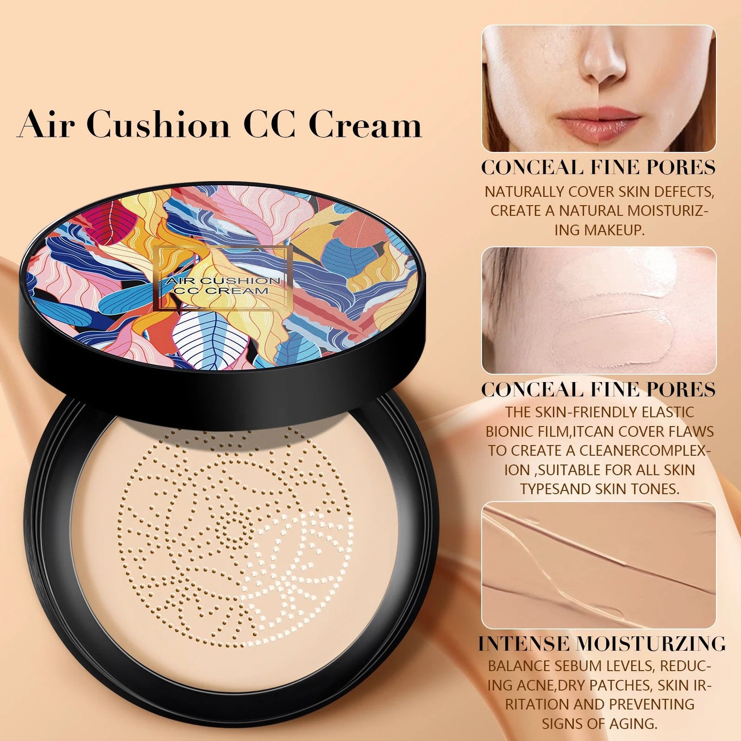 Last Day 70% OFF - Mushroom Head Air Cushion CC Cream🌸