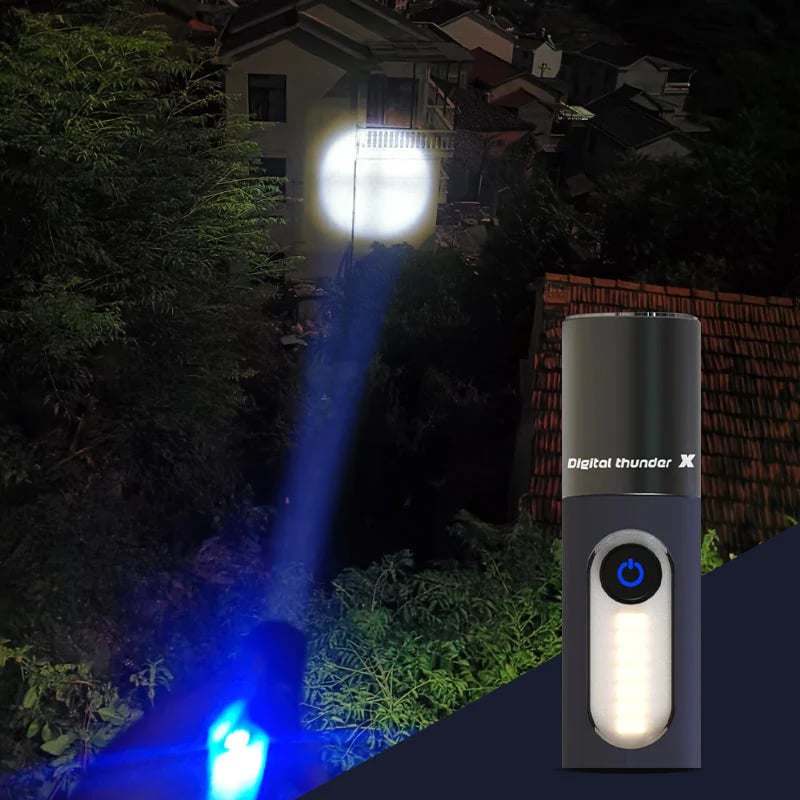 Latarka LED z zoomem