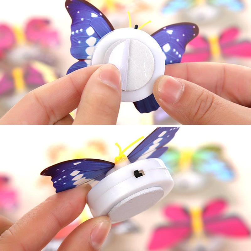 🦋Lampka nocna z dekoracją motyla 3D LED🦋