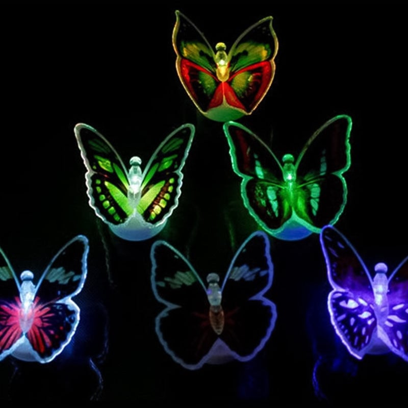 🦋Lampka nocna z dekoracją motyla 3D LED🦋